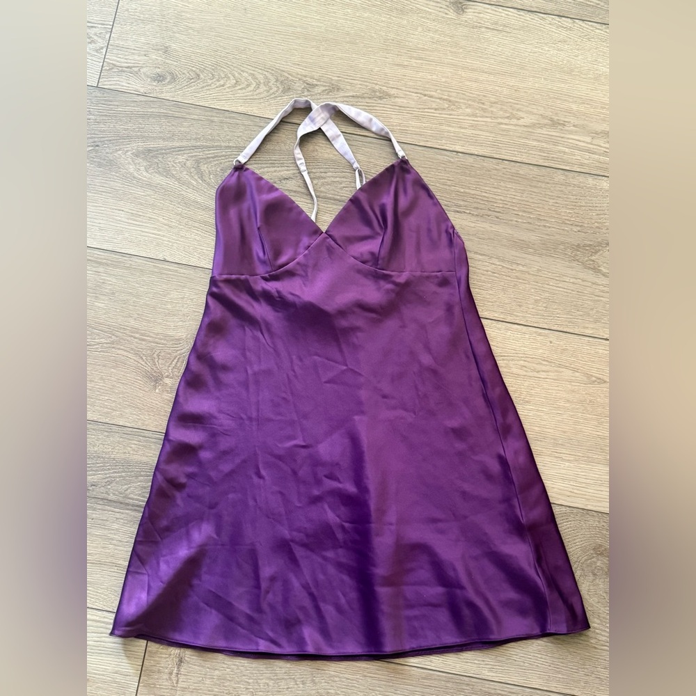 Victoria's Secret Purple Satin lingerie